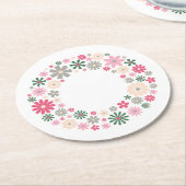 歓楽団 ラウンドペーパーコースター (アングル)