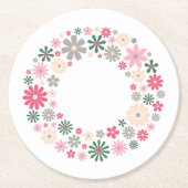 歓楽団 ラウンドペーパーコースター (正面)