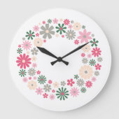 歓楽団 ラージ壁時計 (正面)