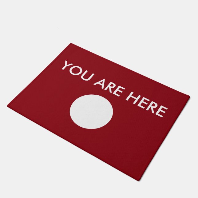 歓迎おもしろいマット ドアマット (アングル)