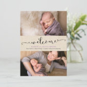 歓迎されたコラージュ 案内状 (スタンド正面)