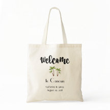 歓迎されたバッグ、行先の結婚式(カスタマイズ)