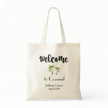 歓迎されたバッグ、行先の結婚式(カスタマイズ)