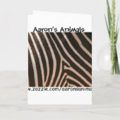 歓迎されたベビーの発表 招待状 (裏面)