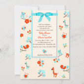 歓迎されたベビーシャワーの招待状 招待状 (正面)