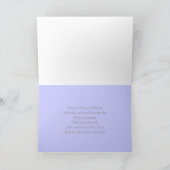 歓迎されたベビー 案内状 (内部)