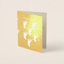 歓迎されたホイルカード