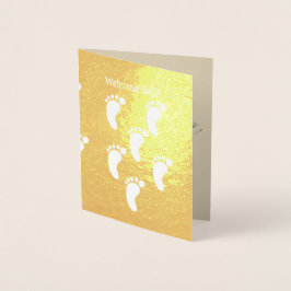 歓迎されたホイルカード 箔カード