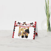 歓迎された友人 招待状 (正面)