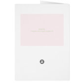 歓迎された女の赤ちゃん (裏面)