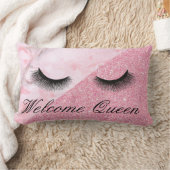 歓迎された女王、スタイリスト、サロン、装飾用クッション ランバークッション (ブランケット)