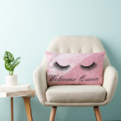 歓迎された女王、スタイリスト、サロン、装飾用クッション ランバークッション (椅子)