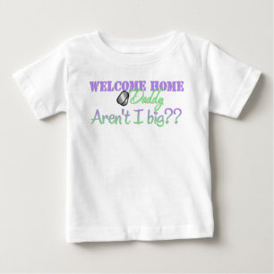 歓迎された家のお父さんは大きい私ではないですか。 ベビーTシャツ