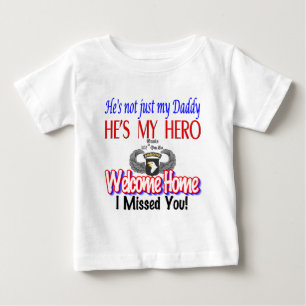 歓迎された家のお父さんプロダクト ベビーTシャツ