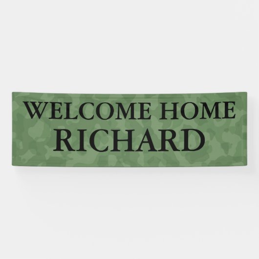 歓迎された家のカムフラージュの軍隊のカスタマイズ可能な旗 横断幕 (横)