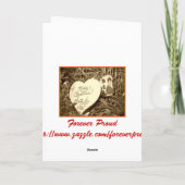 歓迎された家のクリスマス2011年-軍隊 シーズンカード (裏面)