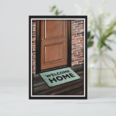 歓迎された家のドア・マット 招待状 (スタンド正面)