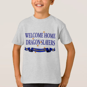 歓迎された家のドラゴンの殺害者 Tシャツ