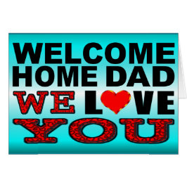 歓迎された家のパパ私達は愛します