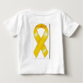 歓迎された家のワイシャツ ベビーTシャツ (裏面)