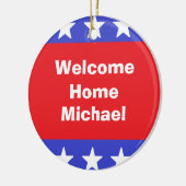 "歓迎された家の兵士"のオーナメント セラミックオーナメント (左)