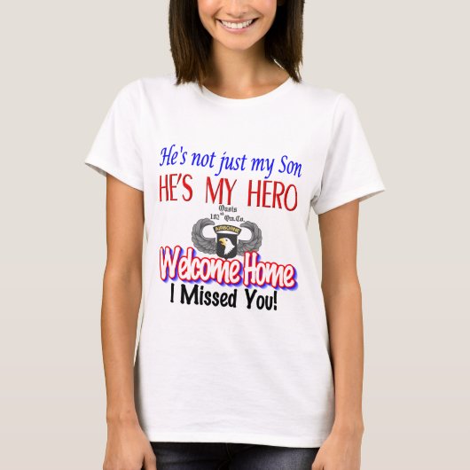 歓迎された家の息子プロダクト Tシャツ (正面)