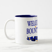 歓迎された家の賞金目当てのハンター ツートーンマグカップ (左)