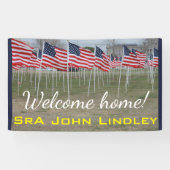 歓迎された家の軍の旗#2 横断幕 (横)
