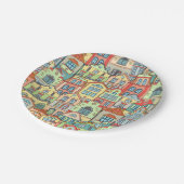 歓迎された家の近隣都市 ペーパープレート (アングル)