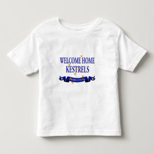 歓迎された家のKestrels トドラーTシャツ