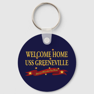 歓迎された家のUSS Greeneville キーホルダー