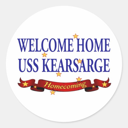 歓迎された家のUSS Kearsarge ラウンドシール (正面)