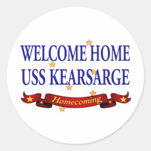 歓迎された家のUSS Kearsarge ラウンドシール