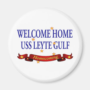 歓迎された家のUSS Leyte Gulf マグネット