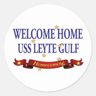 歓迎された家のUSS Leyte Gulf ラウンドシール