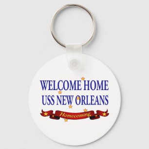 歓迎された家のUSS New Orleans キーホルダー
