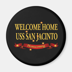 歓迎された家のUSS San Jacinto マグネット