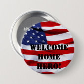 歓迎された家ピン 缶バッジ (正面&裏面)