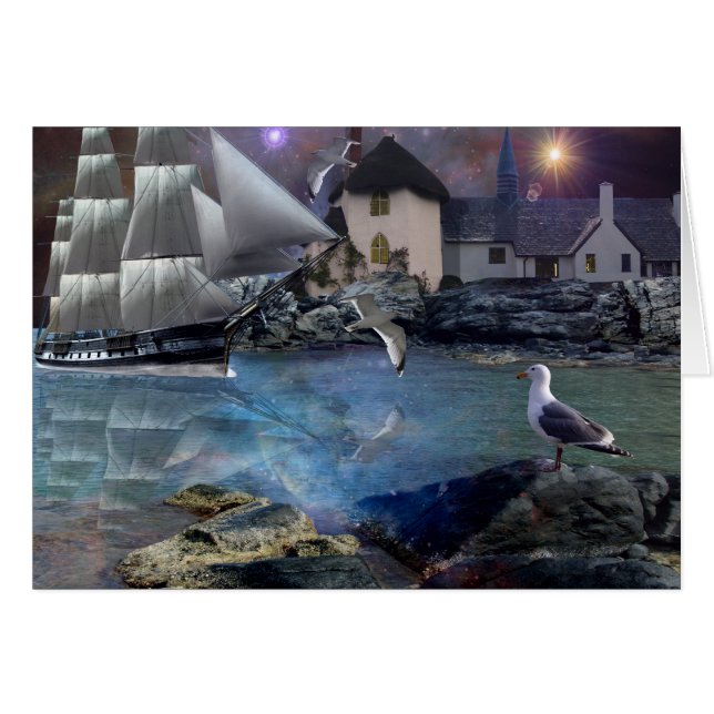 歓迎された家。 (正面横)