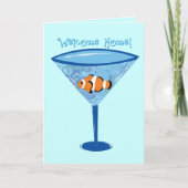 歓迎された家! カード (正面)