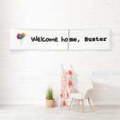 歓迎された家、破壊者 横断幕 (インサイチュ)