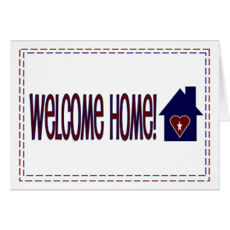 歓迎された家! -赤、白及び青