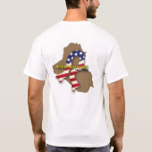 歓迎された家 Tシャツ (裏面)