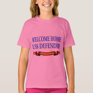 歓迎された家USSの擁護者 Tシャツ