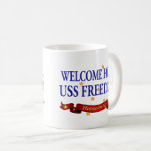 歓迎された家USSの自由 コーヒーマグカップ (正面右)
