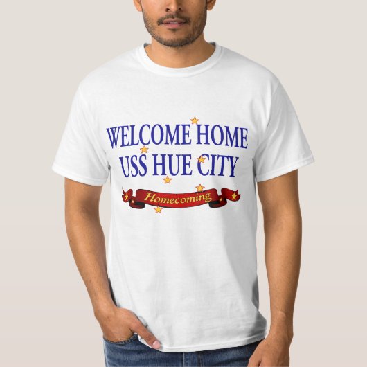 歓迎された家USSの色相都市 Tシャツ (正面)