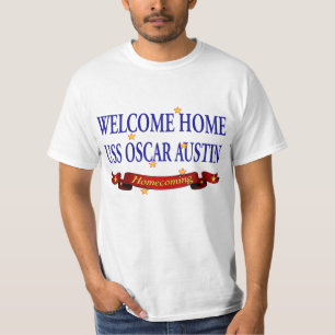 歓迎された家USSオスカーマーティン Tシャツ