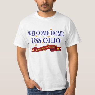 歓迎された家USSオハイオ州 Tシャツ