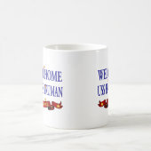 歓迎された家USSハリー・S・トルーマン コーヒーマグカップ (中央)