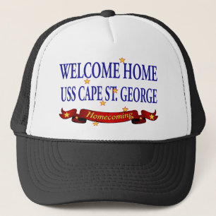 歓迎された家USS岬セントジョージ キャップ